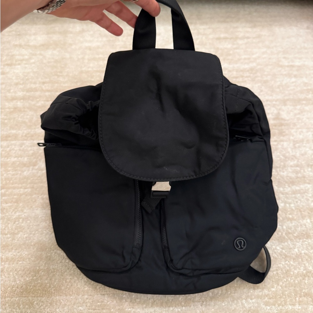 Lululemon Classic Black Backpack